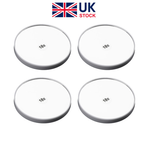 Travel wall suction mirror - 4x,