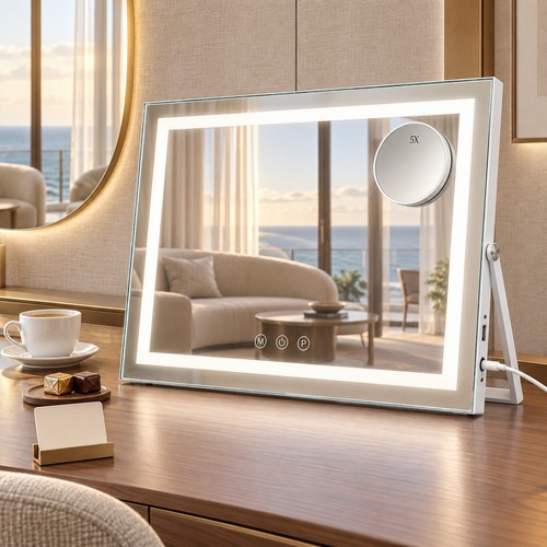 Hollywood vanity mirror with - hollywood,