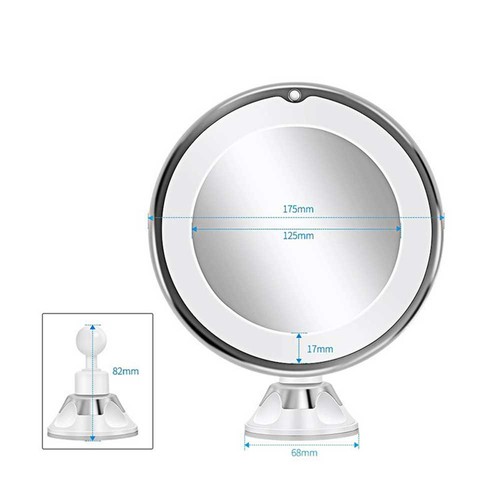 10x magnifying led makeup - magnifying,