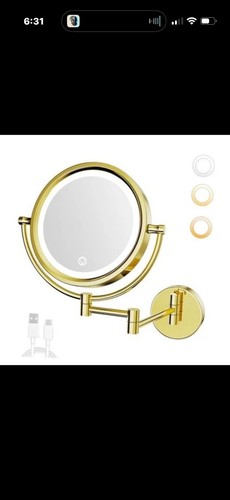 Wall mounted 10x magnifying - wall,