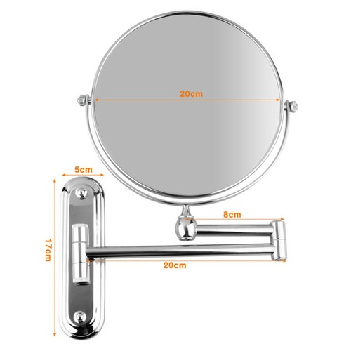 Magnifying mirror close 10x - up,