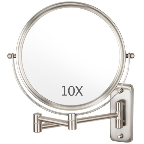 Wall mounted makeup mirror - mounted,