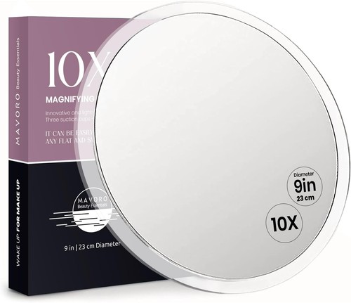 23cm magnifying mirror - mirror, 3