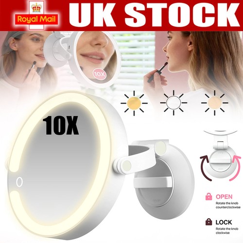 Double sided makeup mirror - mirror, 1x