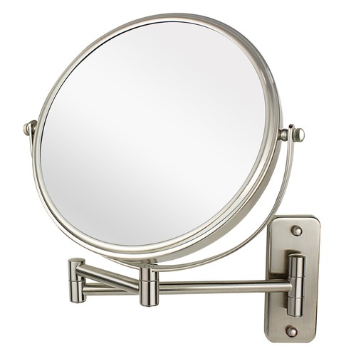 Wall mounted makeup mirror - wall,