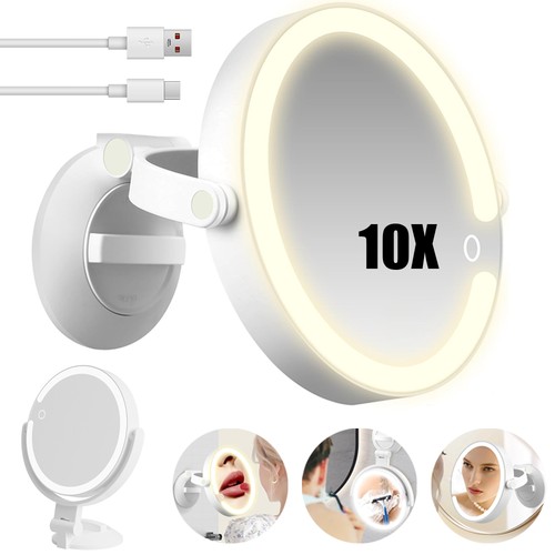 Rechargeable led makeup mirror - led,