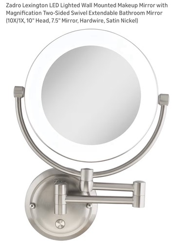 Zadro led wall mounted mirror - led,